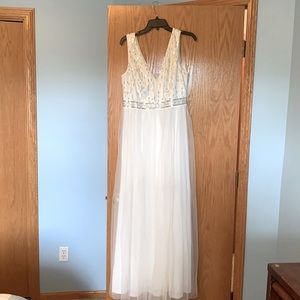 NWT Sparkly wedding (or shower) dress (size 16)